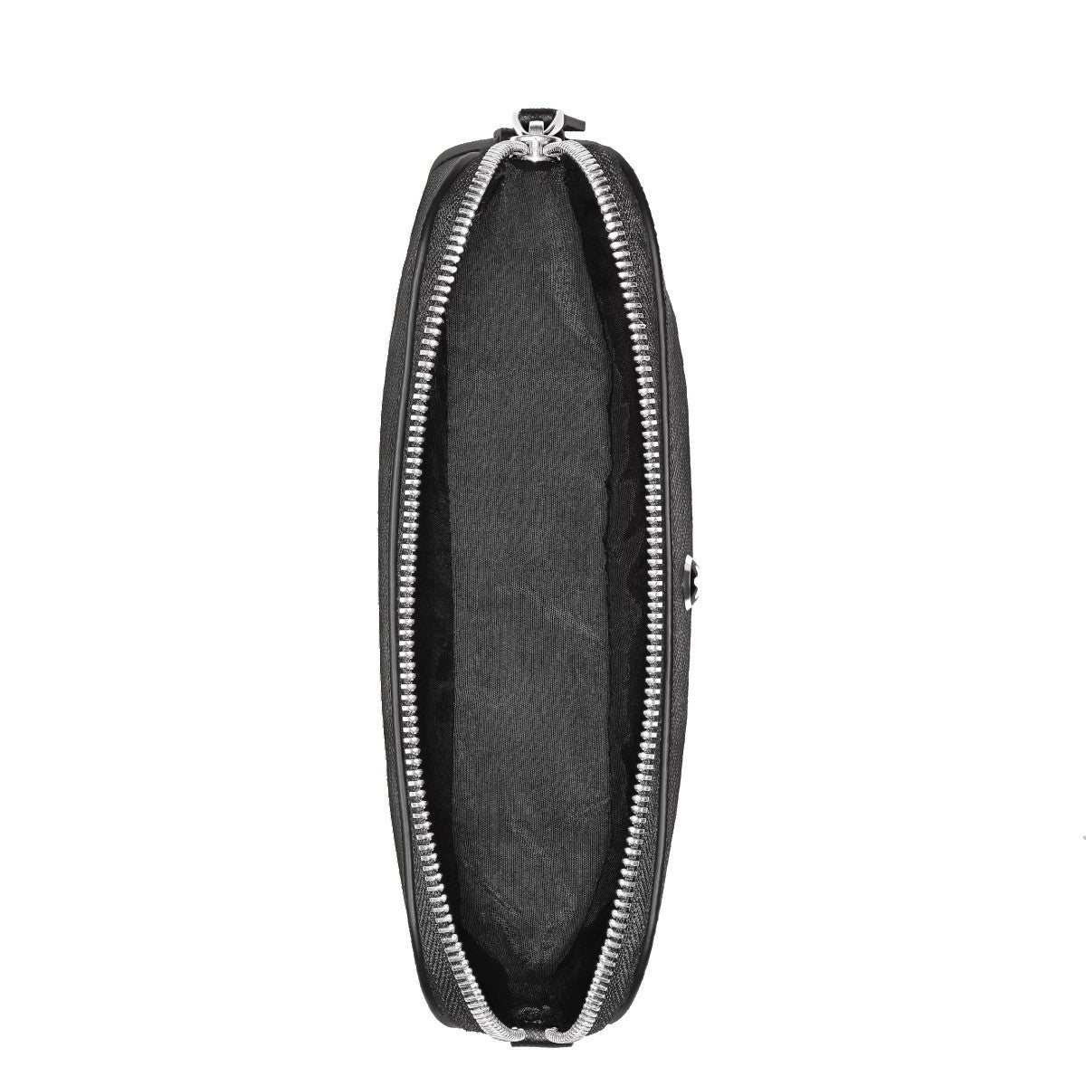 Kit da viaggio Montblanc in pelle Sartorial nera 