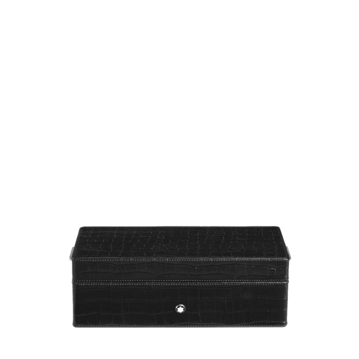 Accessoire de bureauMontblancBoîte à stylos Montblanc en cuir embossé croco