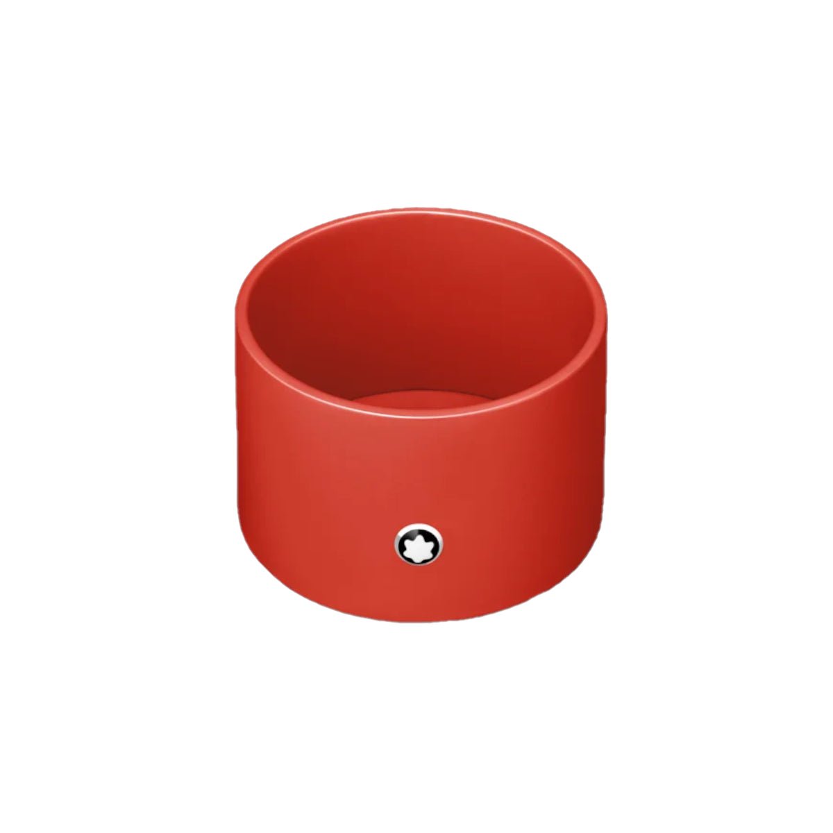 Accessoire de bureauMontblancPlateau de bureau rond laqué en teinte corail Montblanc (moyen)