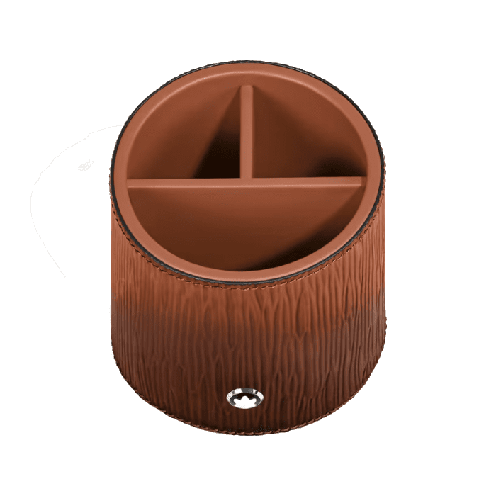 Accessoire de bureauMontblancPorte - stylo en cuir Montblanc Corteccia Sfumato