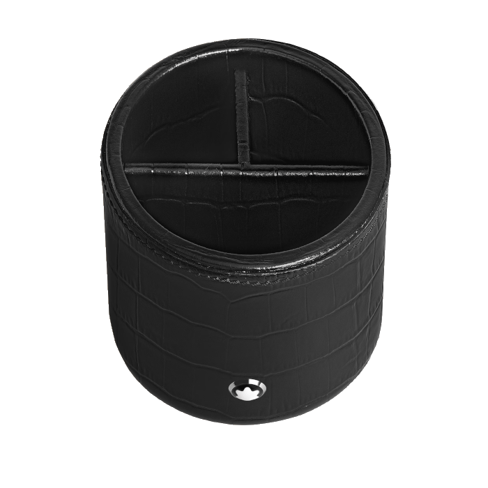 Accessoire de bureauMontblancPorte - stylos de bureau Montblanc en cuir embossé croco