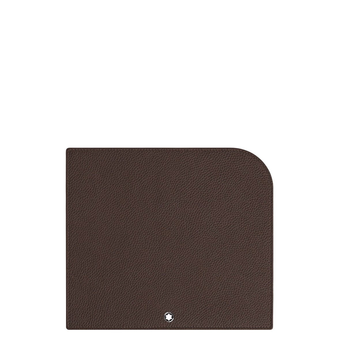 Accessoire de bureauMontblancTapis de Souris Montblanc en Cuir Grainé Marron
