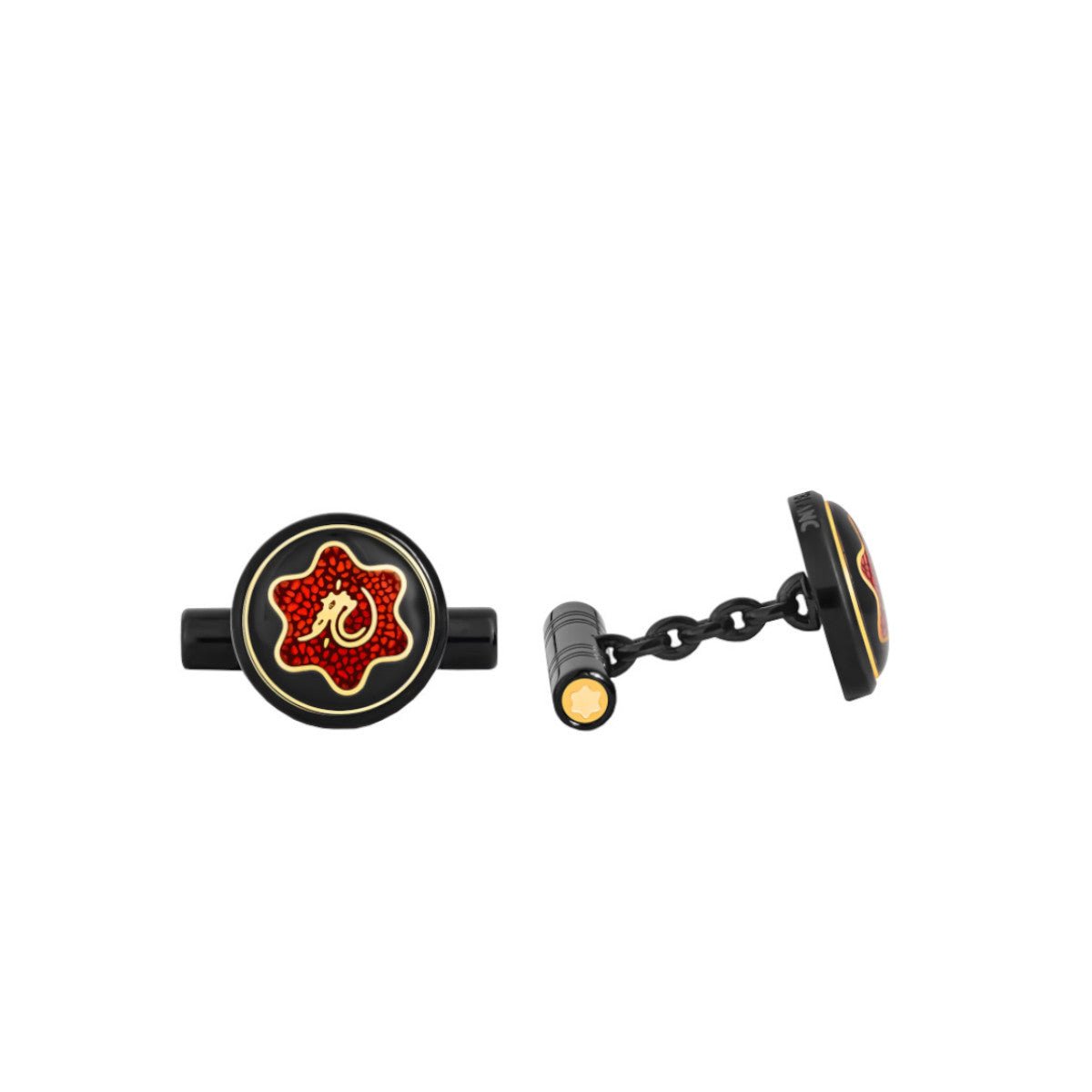 Boutons de manchetteMontblancBoutons de Manchette Montblanc Great Characters Homage to Bruce Lee