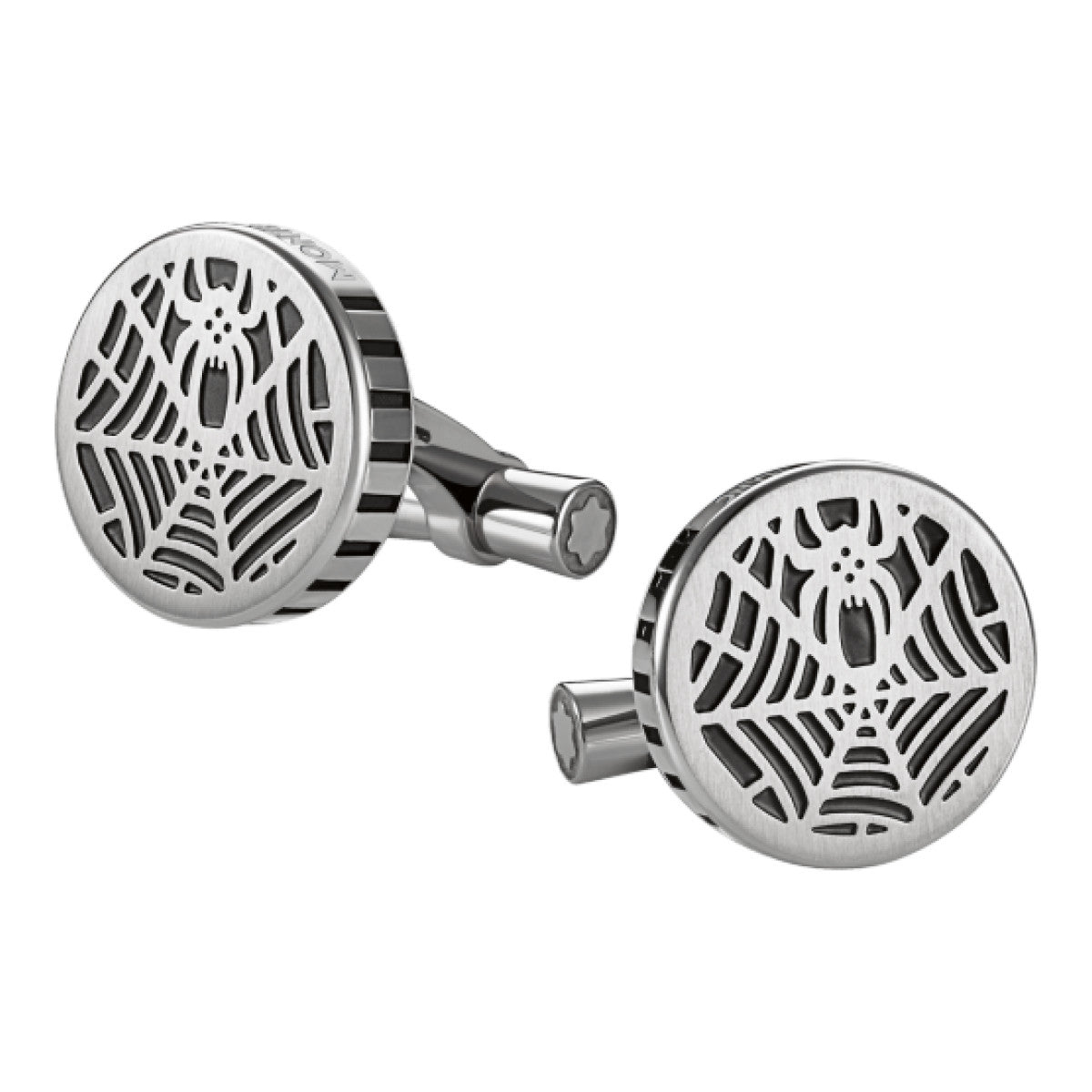 Boutons de manchetteMontblancBoutons de manchette Montblanc Motif Toile D'araignée de Montblanc