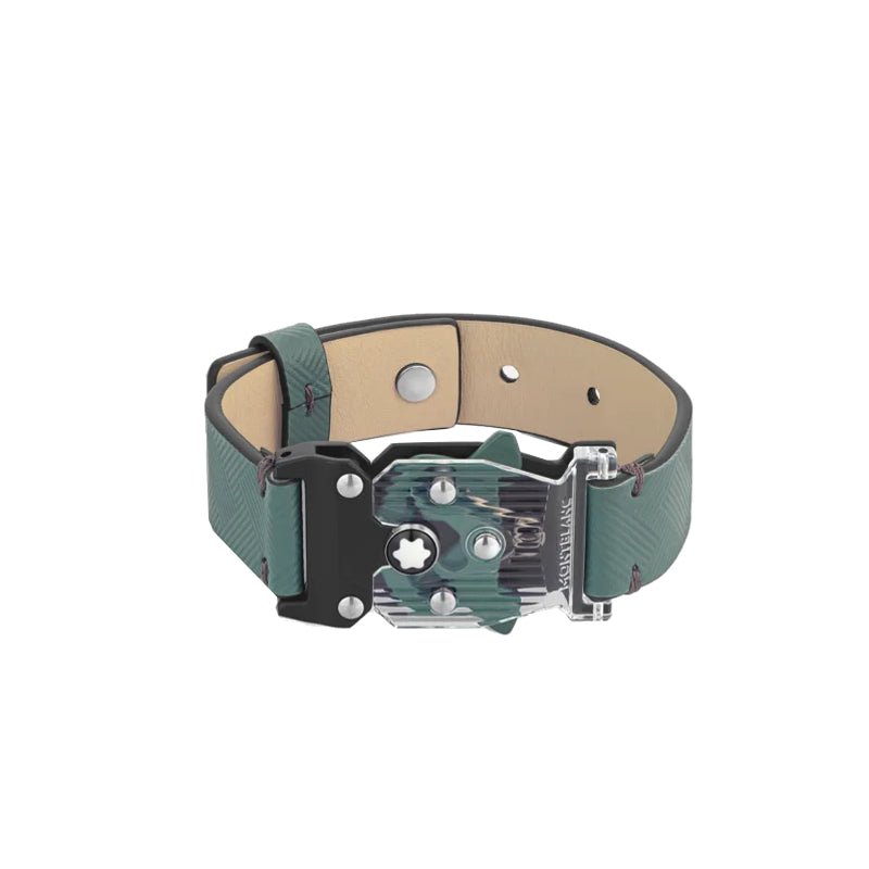 Bracelet hommeMontblancBracelet gris d'étain avec fermoir M lock collection Montblanc Extreme 3.0