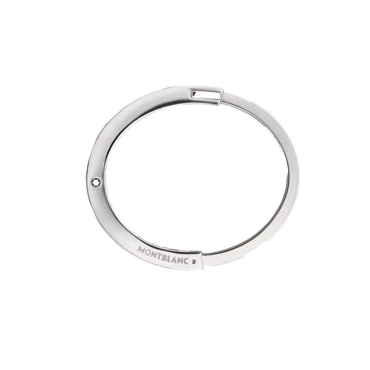 Montblanc Bangle Bracelet in Steel with Extreme Pattern
