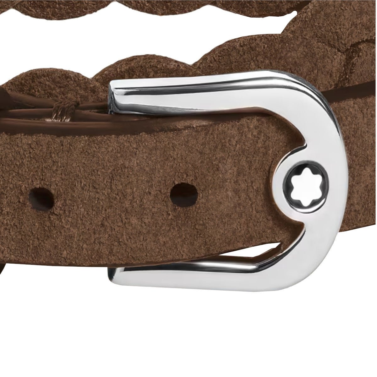Montblanc Adjustable Horseshoe Bracelet in Suede