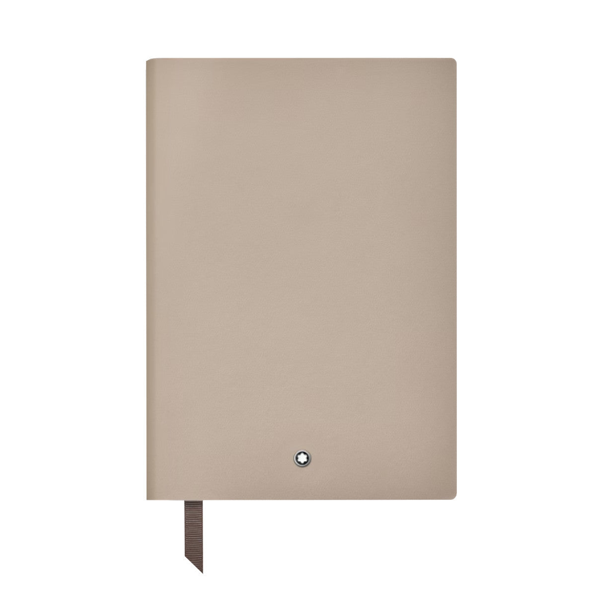 Carnet de noteMontblancCarnet Moyen Format en Cuir Gris poudré Soft, Pages Lignées
