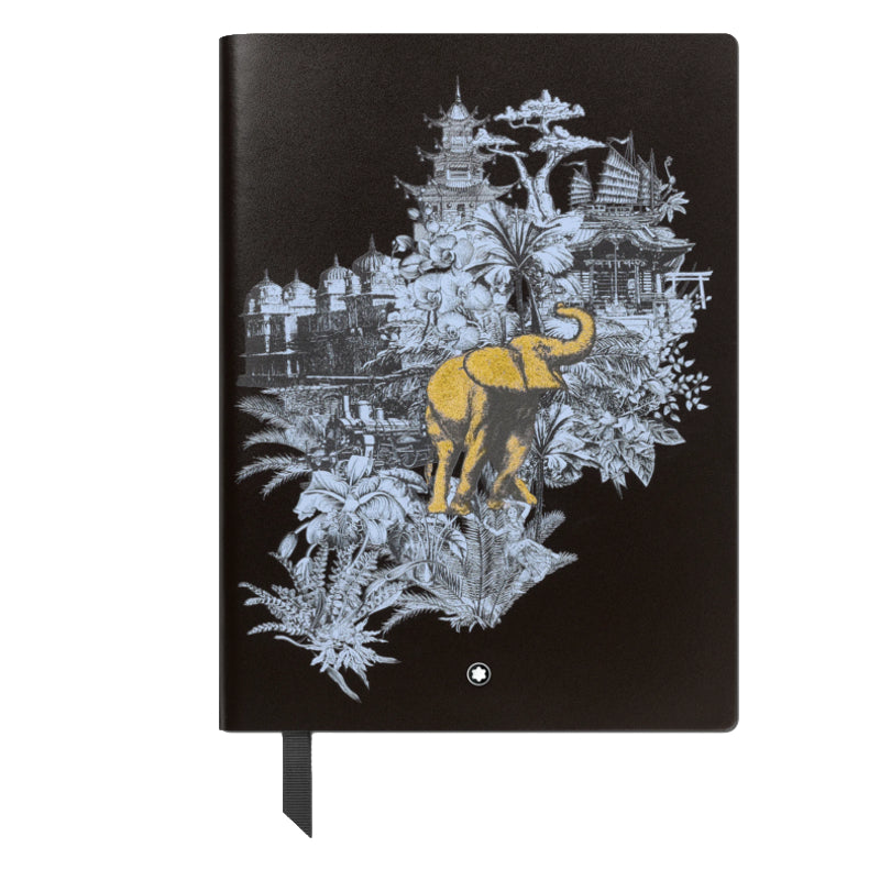 Carnet #163 format moyen, Meisterstück Around the World in 80 Days, marron, ligné