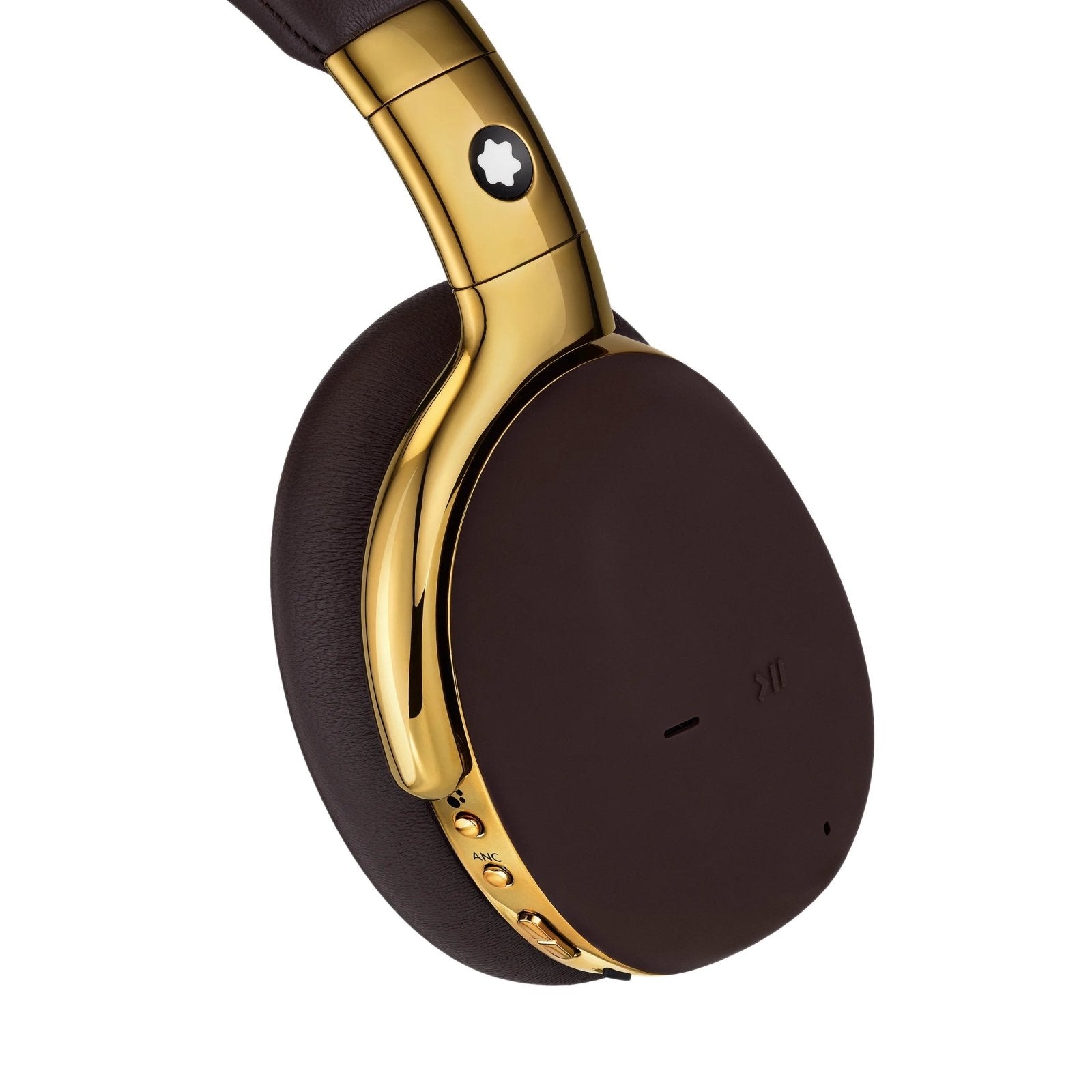Casque audio sans filMontblancCasque over - ear Montblanc MB 01 marron : L’élégance sonore