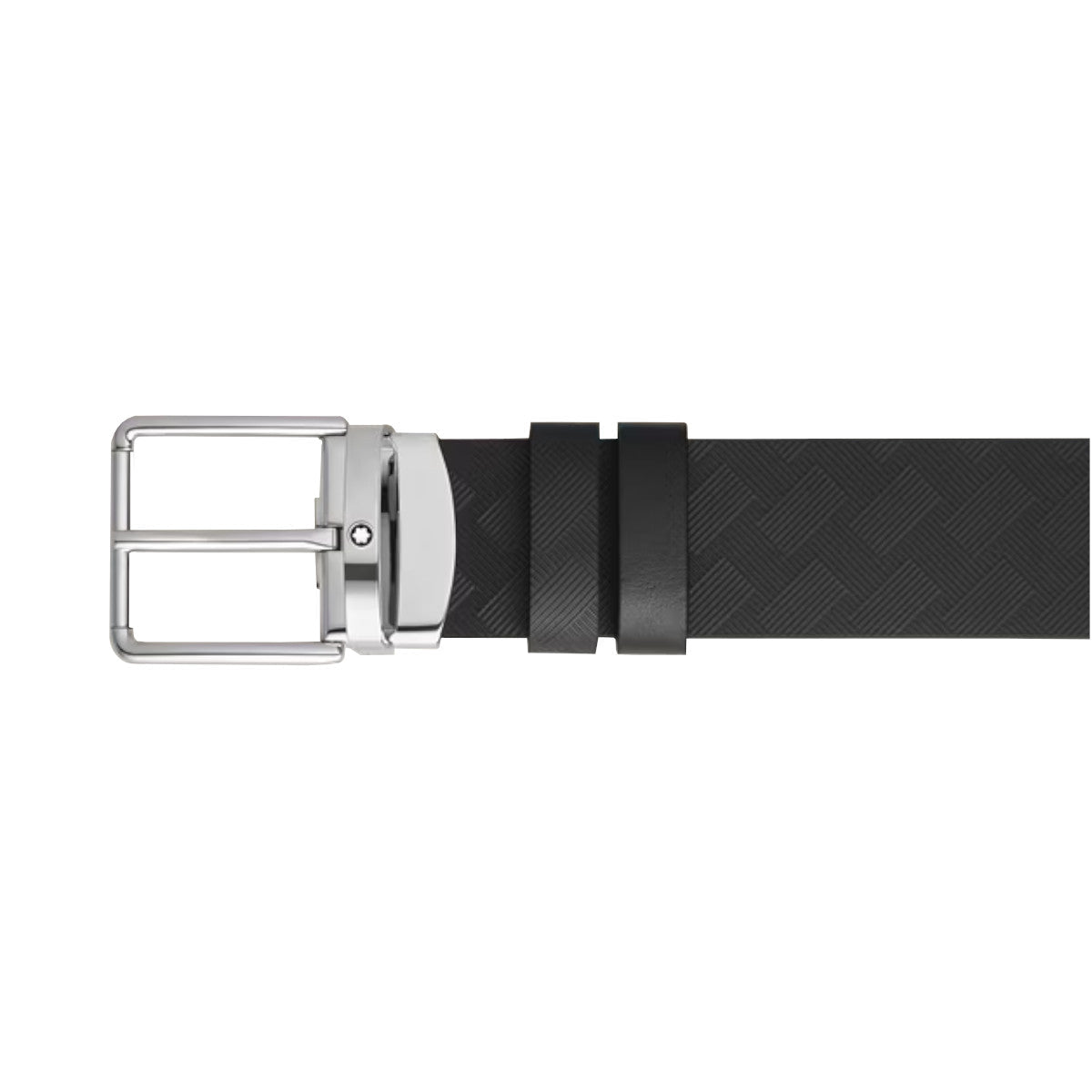 Ceinture hommeMontblancCeinture Réversible 35 mm à boucle Rectangulaire Montblanc Cuir Extreme Noir