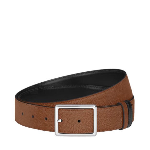 Ceinture hommeMontblancCeinture Réversible 35 mm à boucle Rectangulaire Montblanc Sartorial