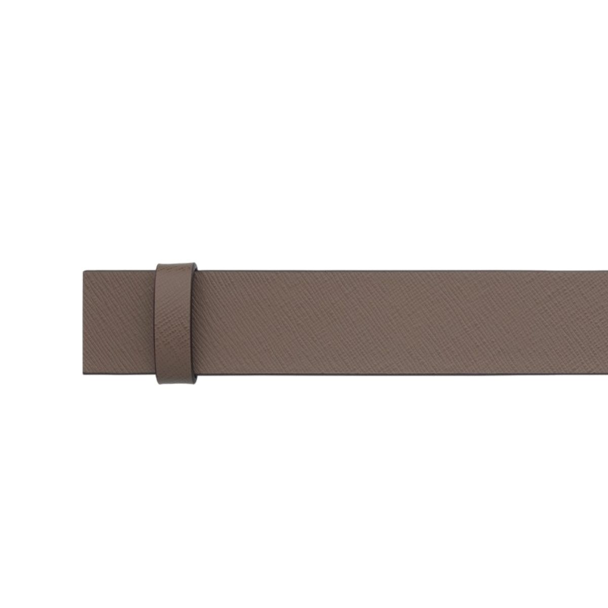 Ceinture hommeMontblancCeinture Réversible en Cuir Saffiano Imprimé Mastic/Noir