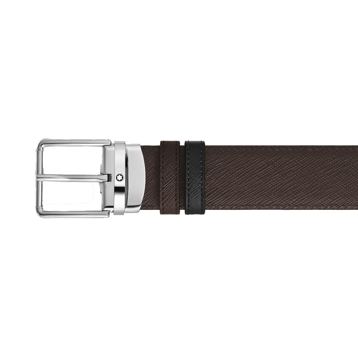 Ceinture hommeMontblancCeinture Réversible Everyday Montblanc 35 mm en Cuir Sartorial Noir/Marron