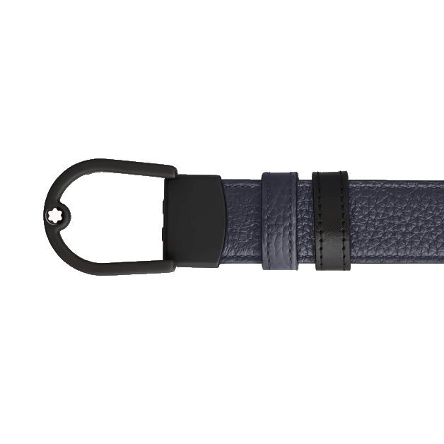 Ceinture hommeMontblancCeinture réversible Horseshoe 30 mm en cuir Montblanc Grainé