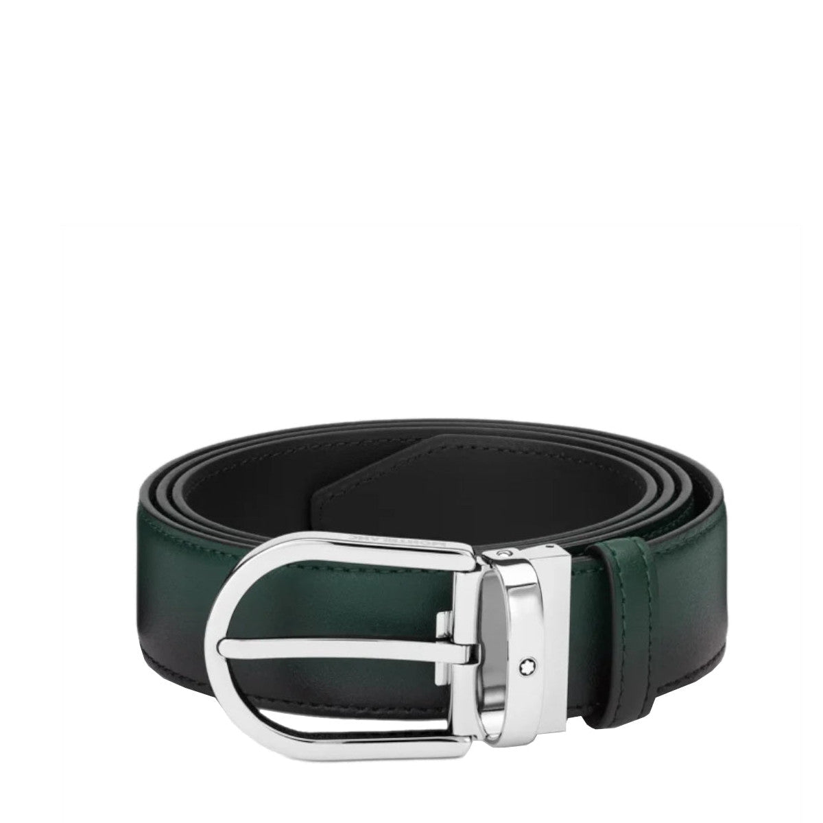 Ceinture hommeMontblancMontblanc Ceinture à boucle fer à cheval de 35 mm en cuir Sfumato