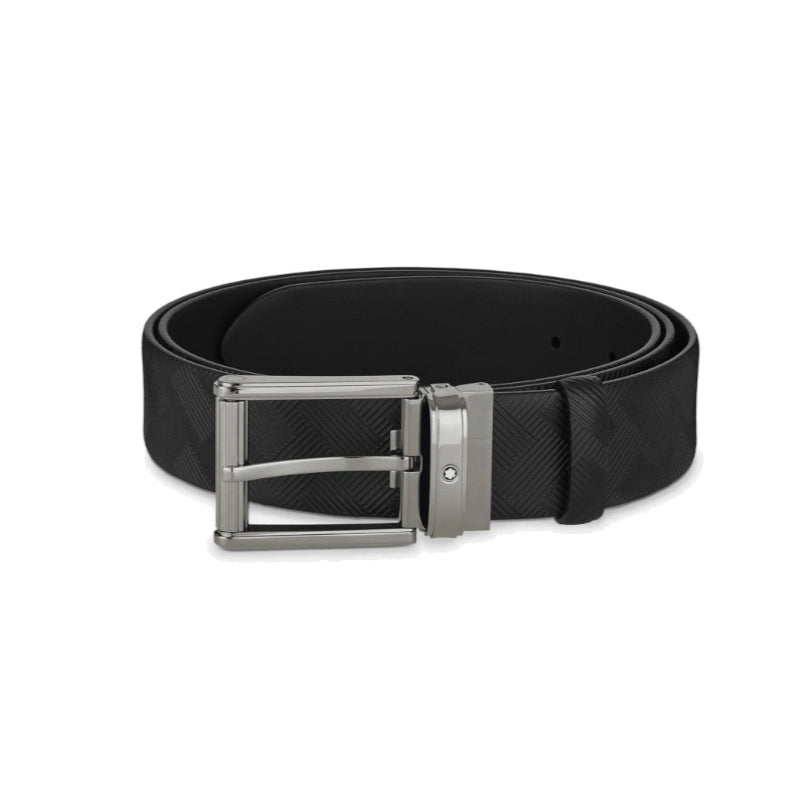 Ceinture hommeMontblancMontblanc Ceinture de 35 mm en cuir noir