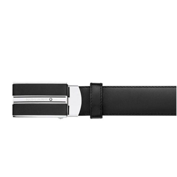 Ceinture hommeMontblancMontblanc Ceinture Montblanc Affaires Noire Ajustable