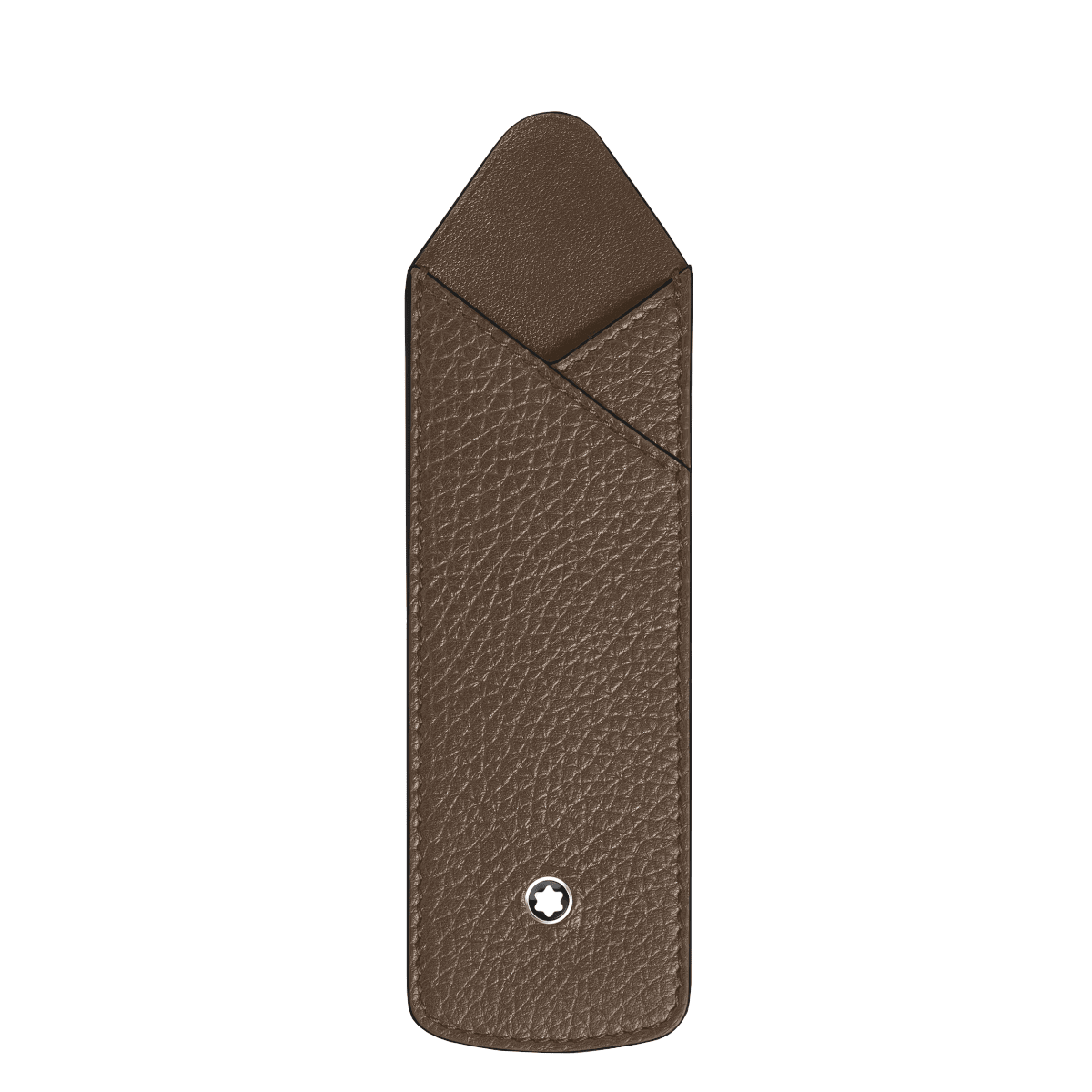 Étui pour styloMontblancÉtui Fin pour 1 Instrument d'Écriture Montblanc Grainé Noisette