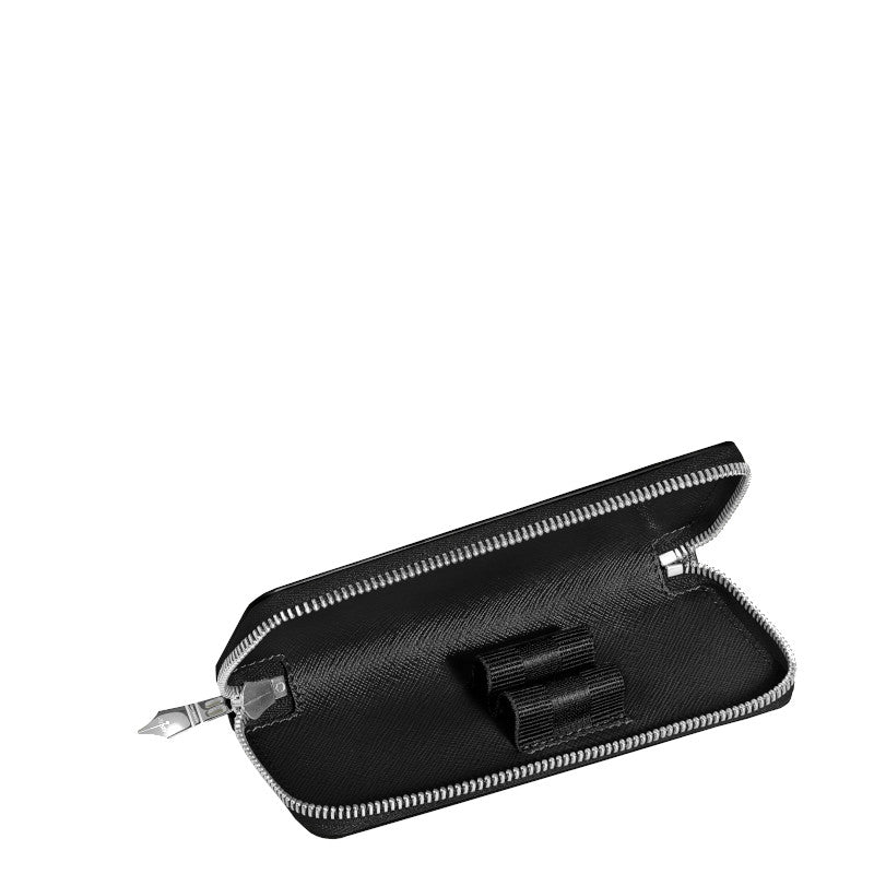 Étui pour styloMontblancÉtui zippé pour 2 instruments d'écriture Montblanc Sartorial