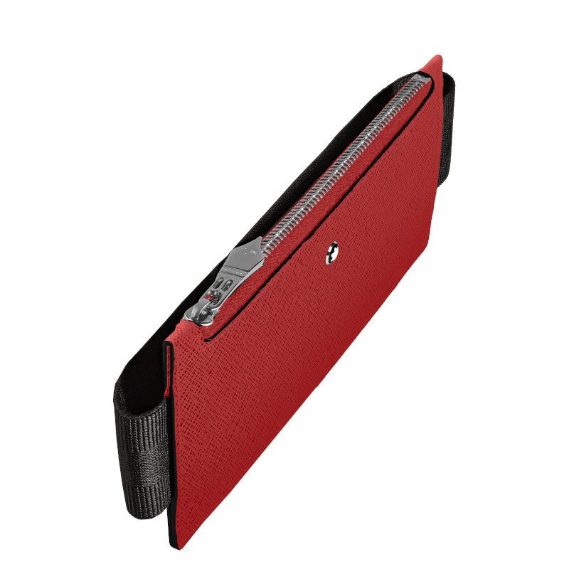 Étui pour styloMontblancÉtui zippé pour 2 instruments d’écriture Montblanc Sartorial avec élastique