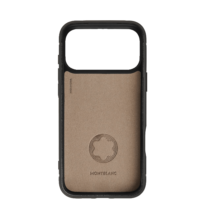 Étui pour téléphoneMontblancÉtui rigide Montblanc Sartorial Apple iPhone 17 Pro Max