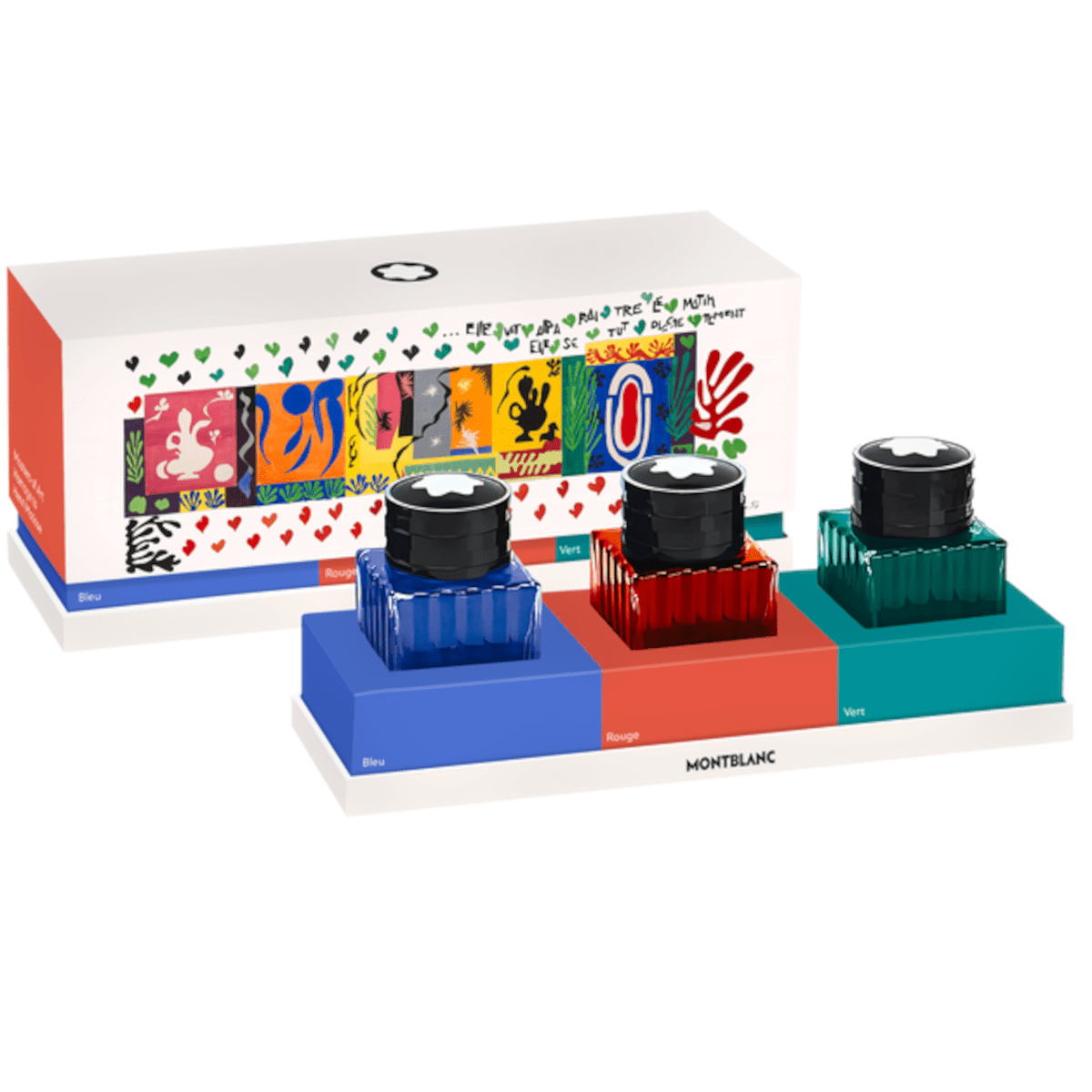 Flacon d'encreMontblancCoffret de Flacons d'Encre, Masters of Art Hommage à Henri Matisse, 3x30 ml