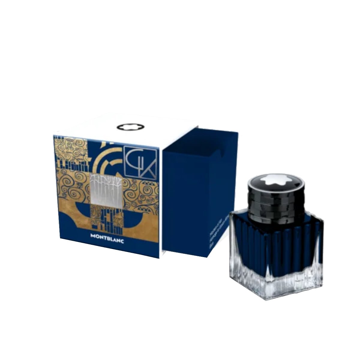 Flacon d’encreMontblancEncrier 50 ml, bleu, Montblanc Masters of Art Hommage à Gustav Klimt