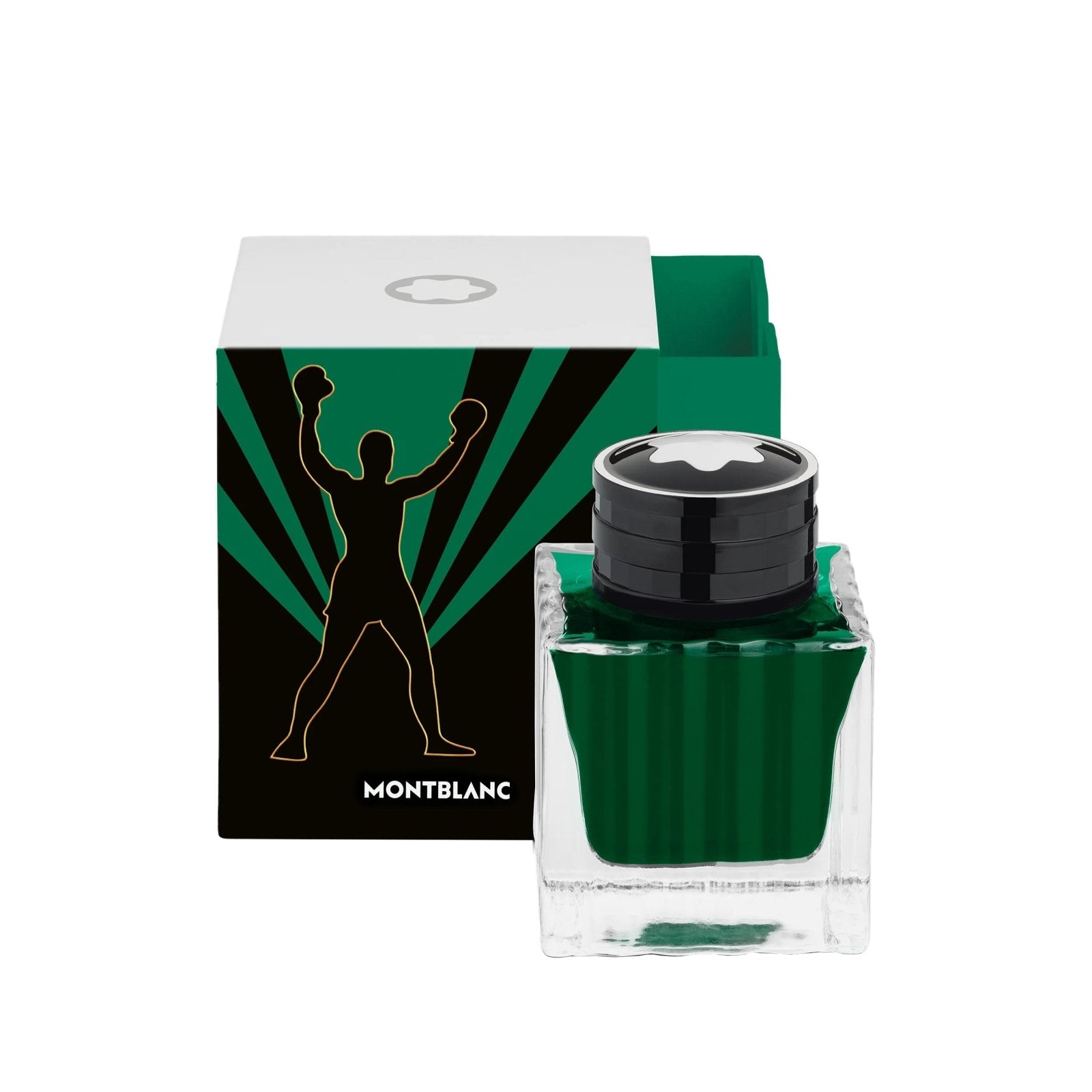 Flacon d’encreMontblancEncrier Montblanc 50 ml, vert, Montblanc Great Characters Muhammad Ali