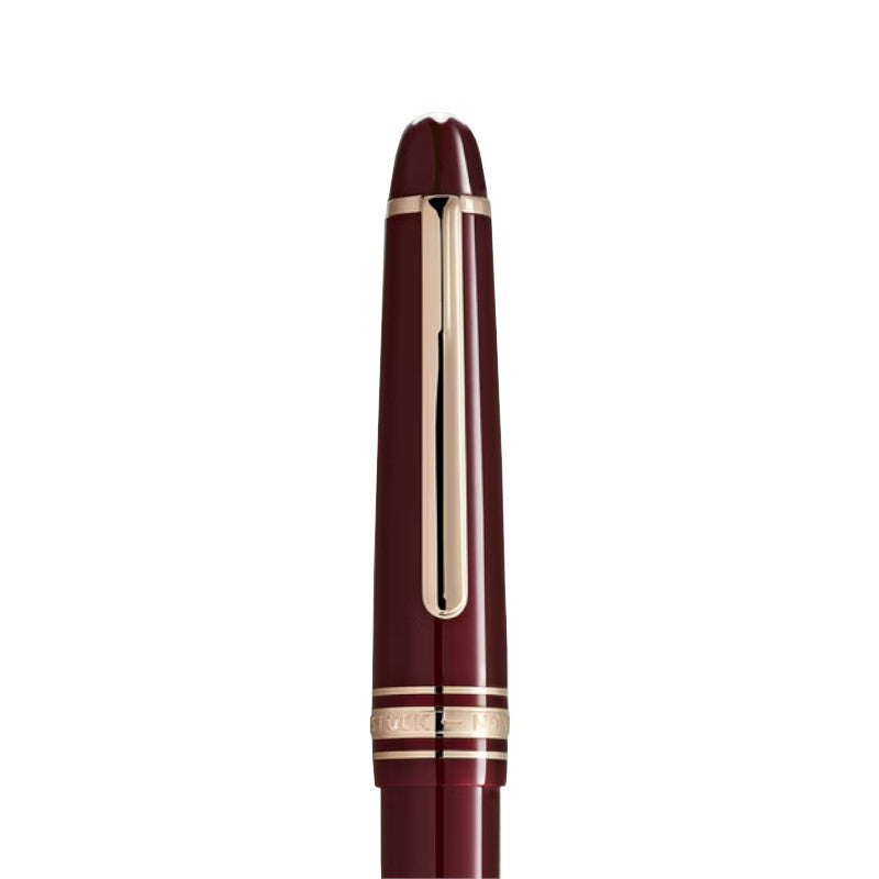 Penna a sfera Montblanc Meisterstück Classique Rouge Bordeaux 