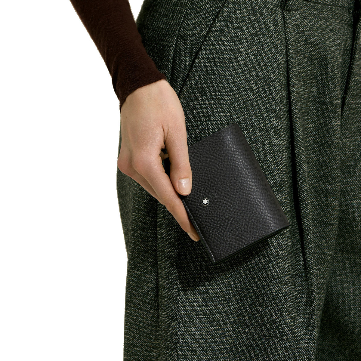 Compact 6cc Zip Wallet Montblanc Sartorial 