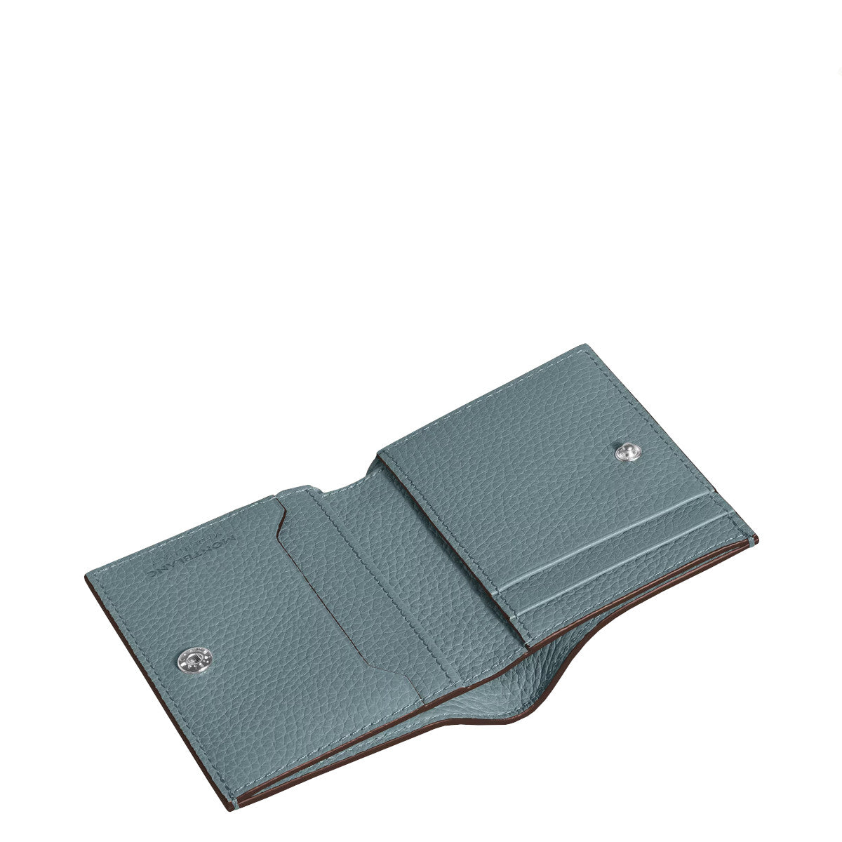 Montblanc 4cc Mini Wallet in Black Grained Leather 