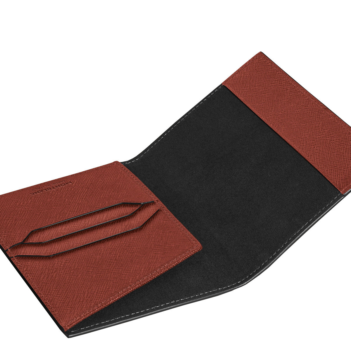 Montblanc leather passport holder Sartorial Red 