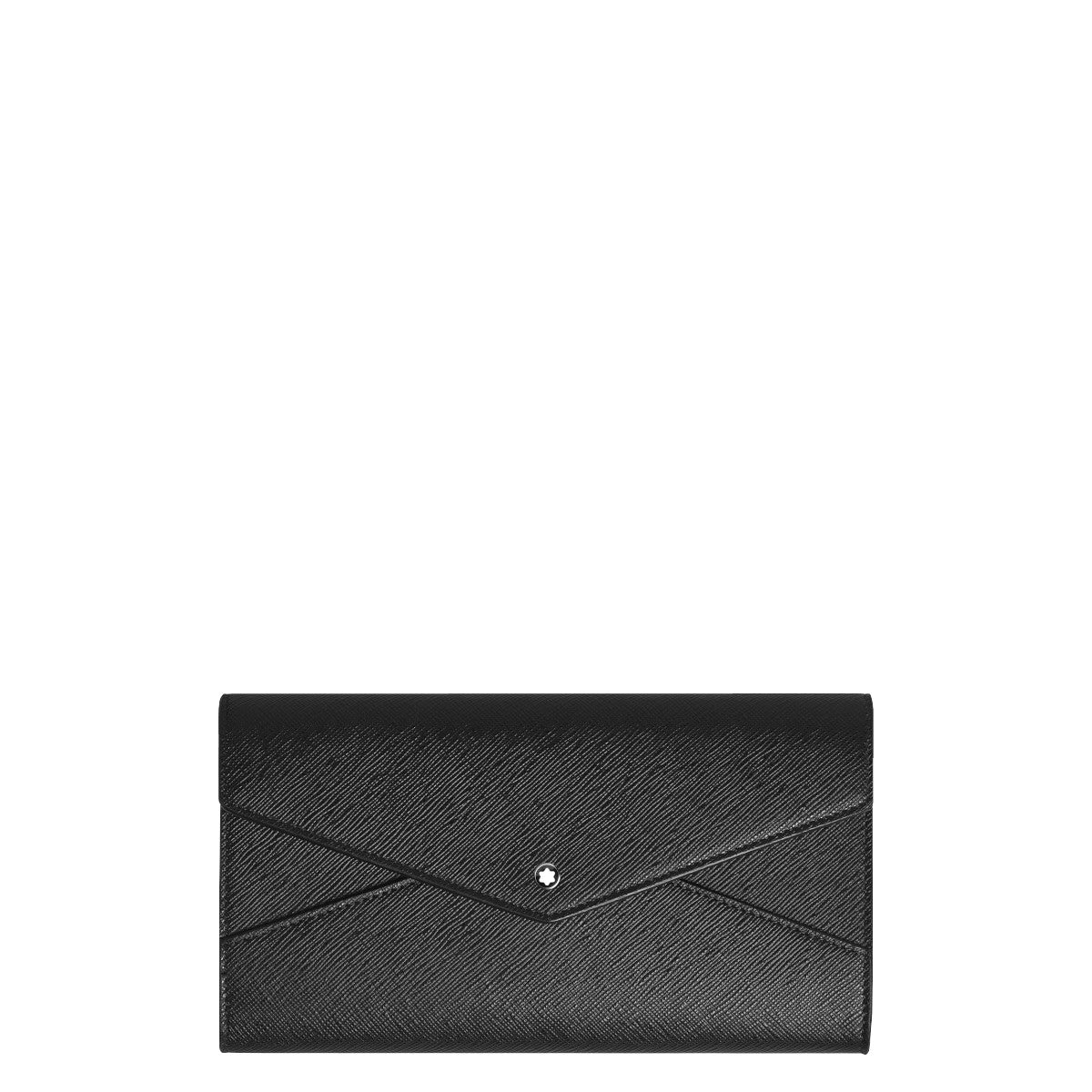 Portafoglio Continental Envelope Montblanc Sartorial Nero 