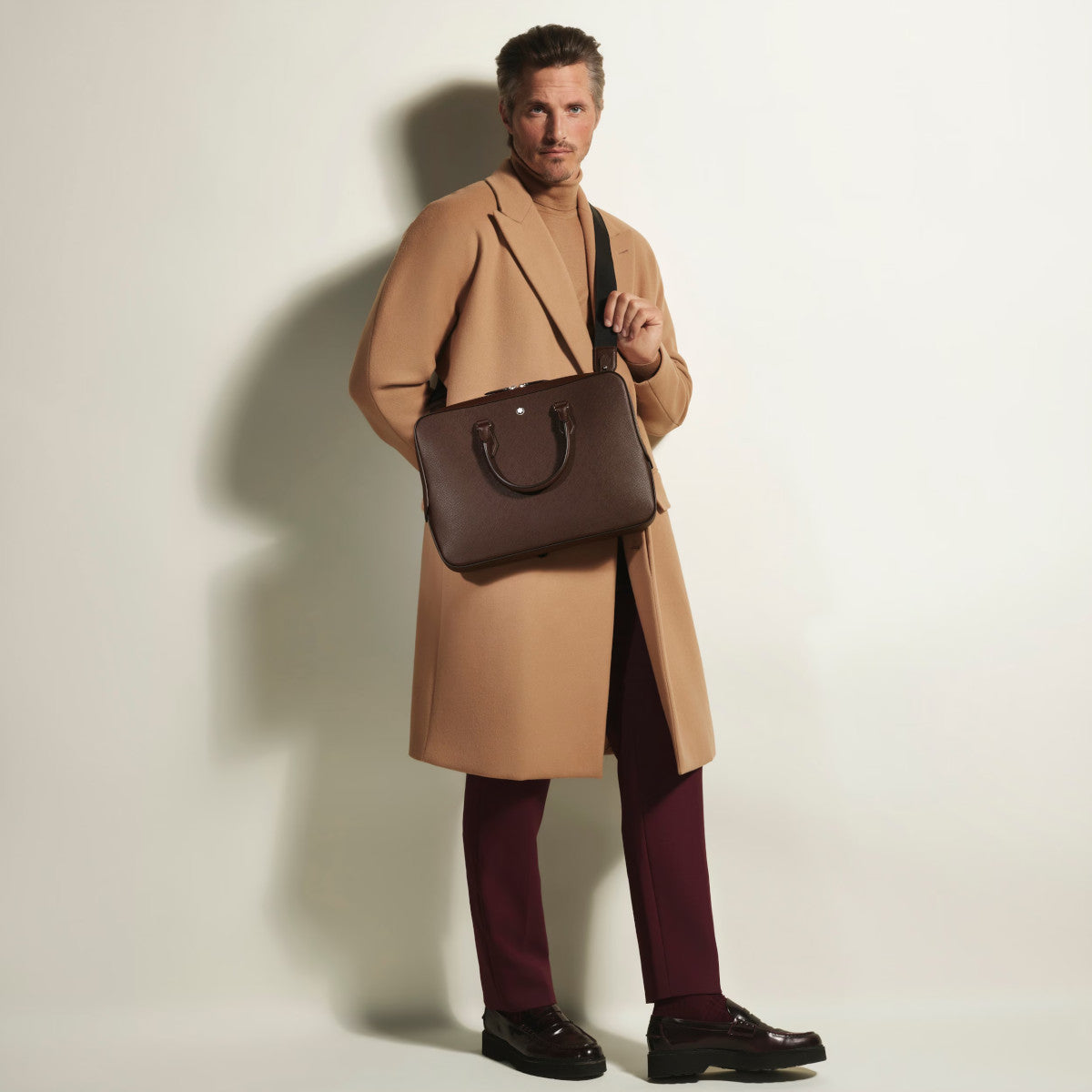 Porte-documents fin Montblanc Sartorial Ébène