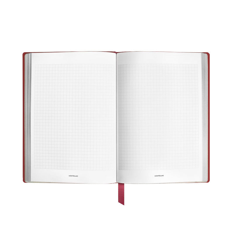 Medium Format Leather Notebook Sartorial, Graph Paper Pages 