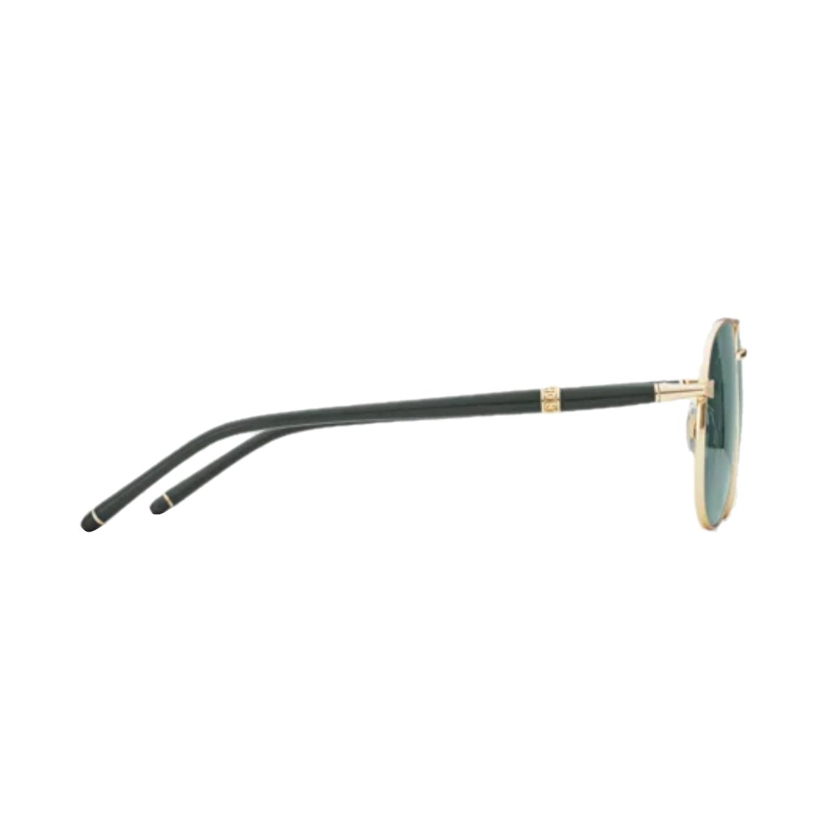 Lunettes de soleilMontblancLunettes de soleil à montre métallique Dorée