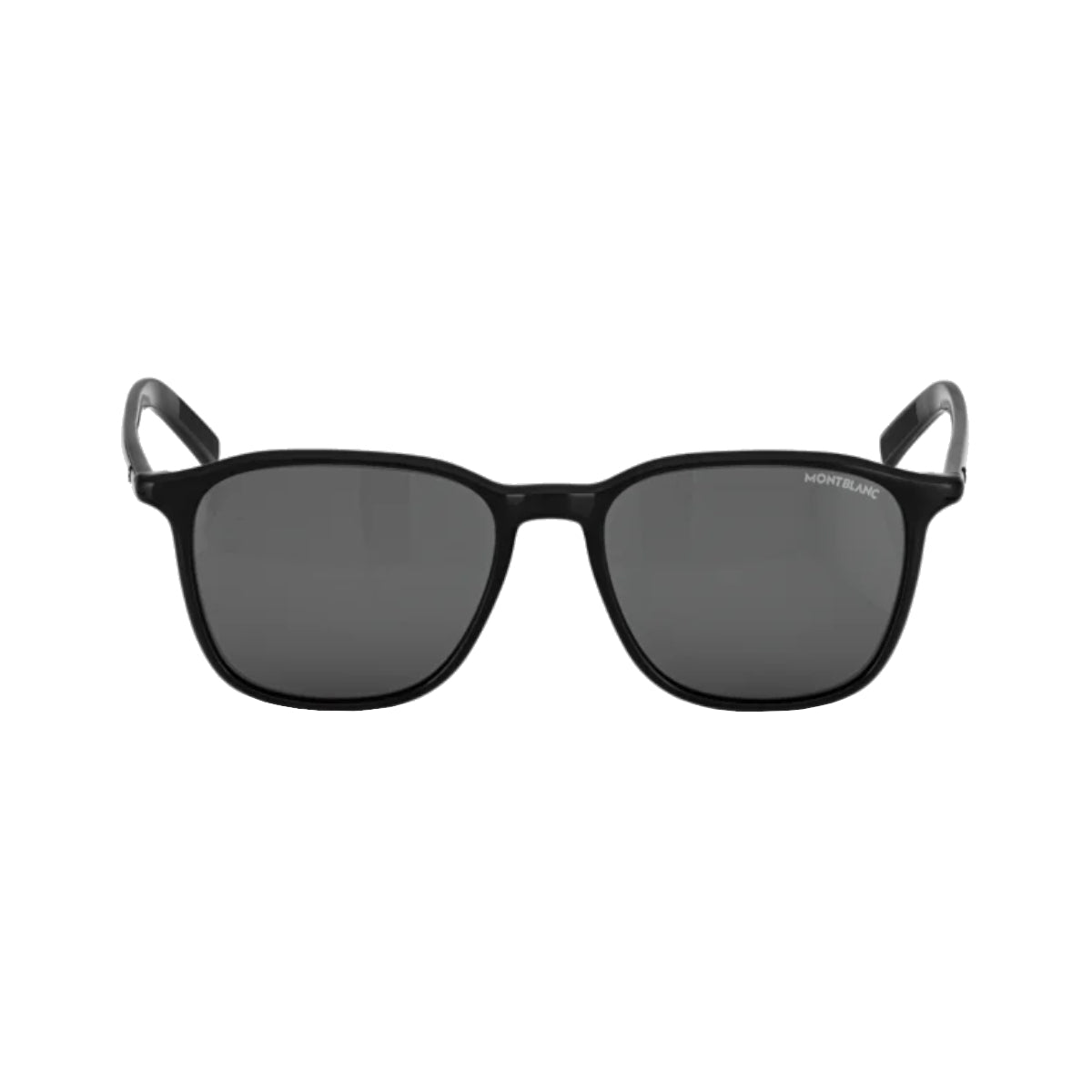 Lunettes de soleilMontblancLunettes de soleil carrées avec monture en acétate noir