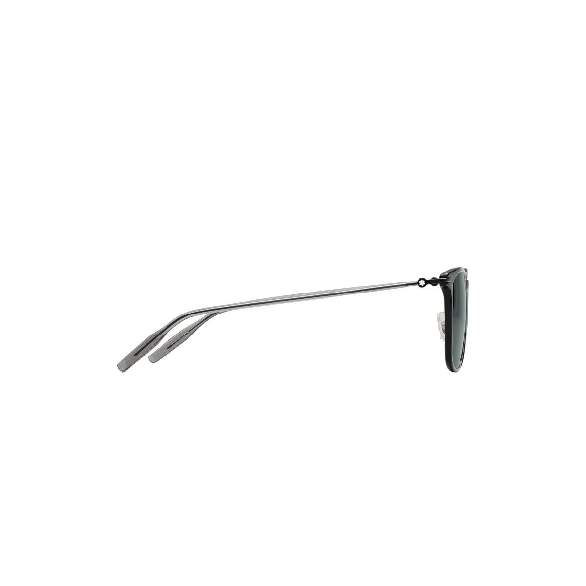 Lunettes de soleilMontblancLunettes de soleil Montblanc rectangulaires à monture injectée noire