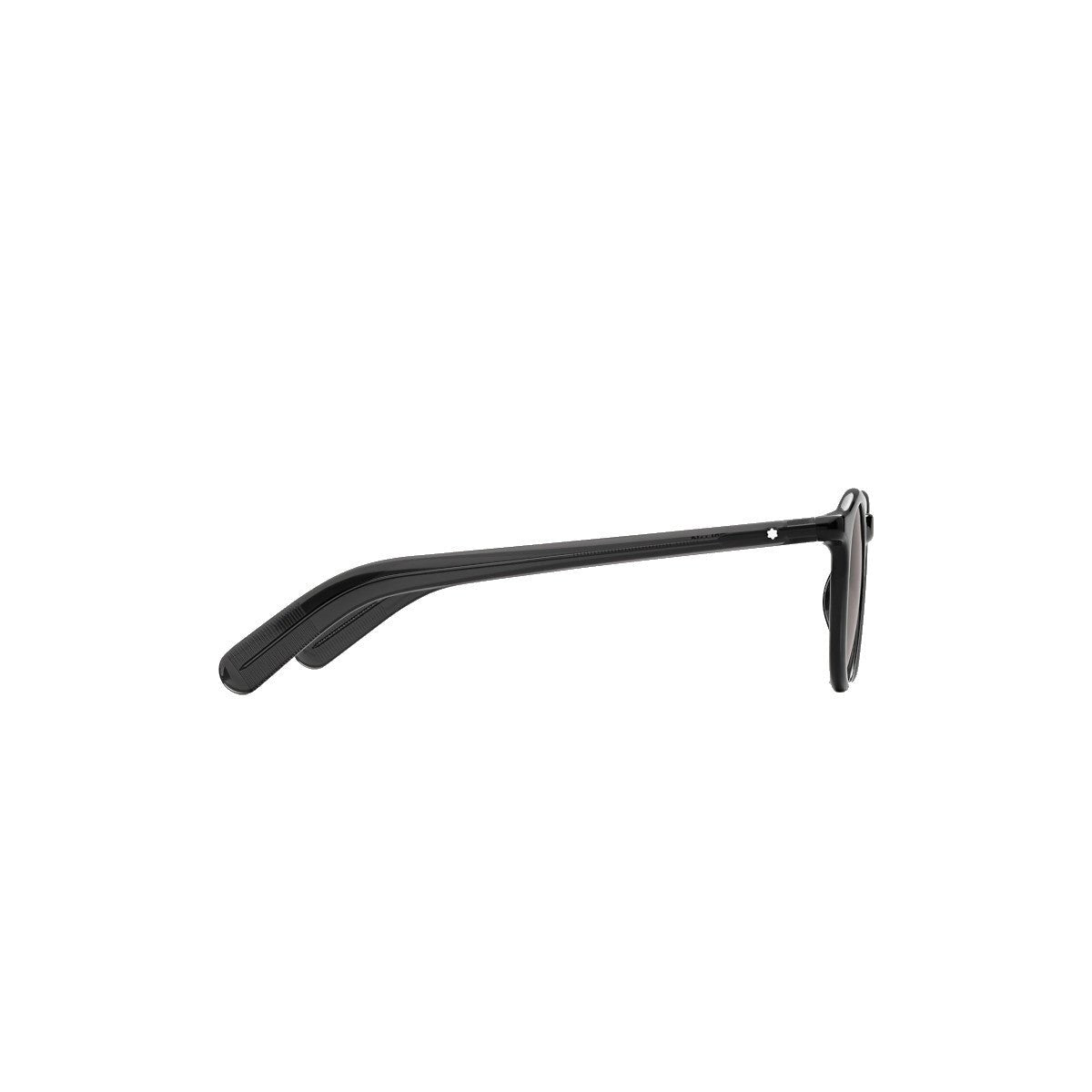 Lunettes de soleilMontblancLunettes de soleil rondes à monture injectée noire
