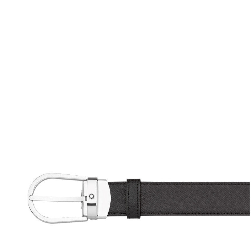 MontblancMontblanc Ceinture affaires réversible couper selon la taille noire/marron