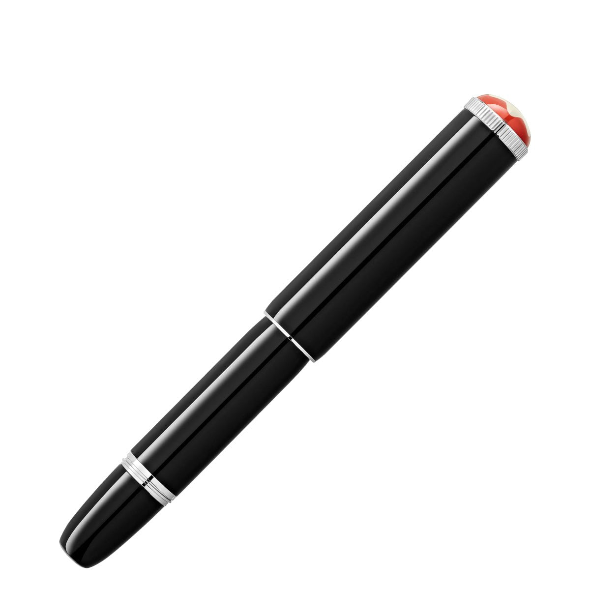 MontblancRollerball noir Montblanc Heritage Rouge et Noir « Baby » Édition Spéciale