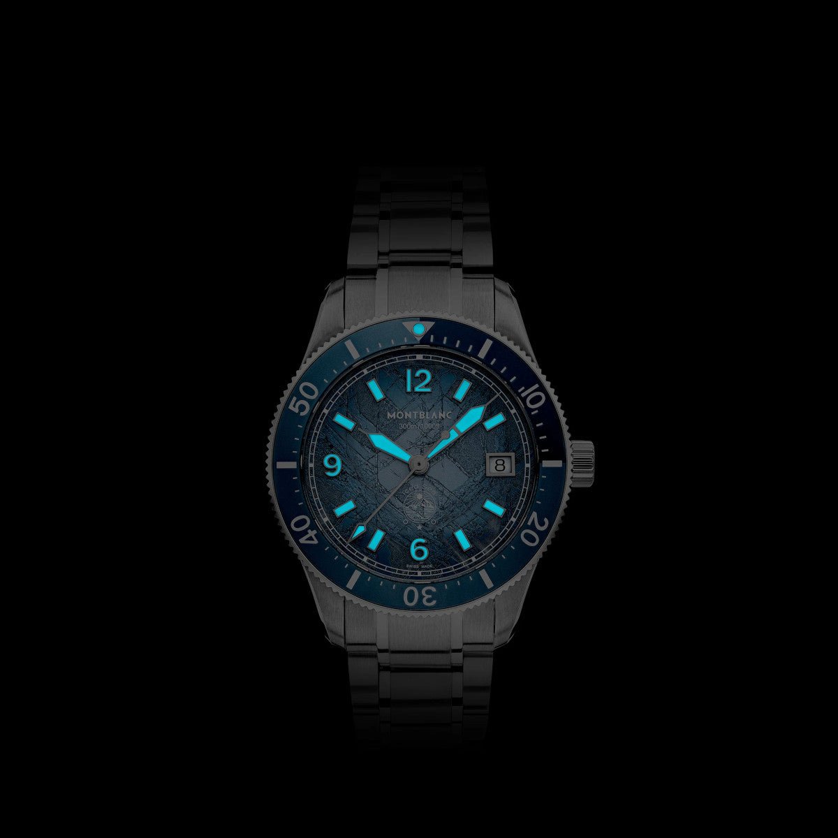 MontreMontblancMontblanc Iced Sea Automatic Date 0 Oxygen