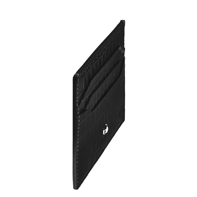 Porte - cartesMontblancPorte - cartes 6cc Montblanc en cuir embossé croco