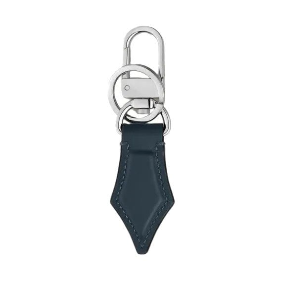 Porte - clésMontblancPorte - Clés plume en cuir Montblanc Meisterstück Bleu