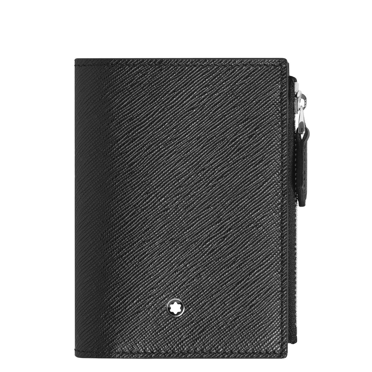 PortefeuilleMontblancMini Portefeuille Vertical 6cc Montblanc Sartorial Noir
