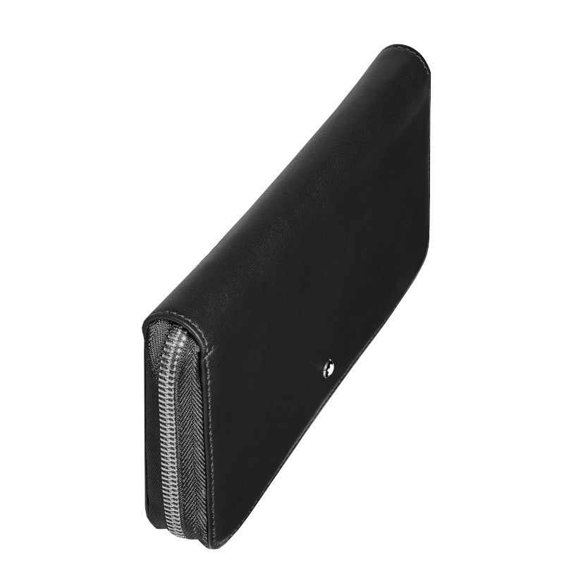 PortefeuilleMontblancPortefeuille 12cc avec zip Montblanc Soft