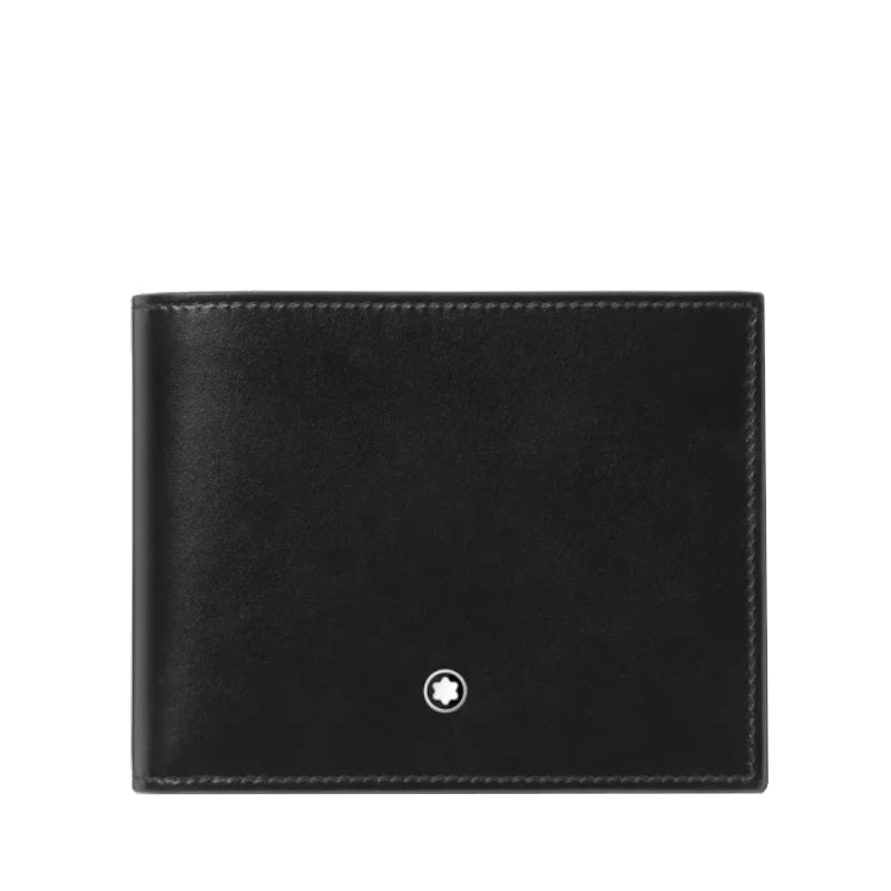 PortefeuilleMontblancPortefeuille 6cc avec 2 poches ajourées Montblanc Meisterstück