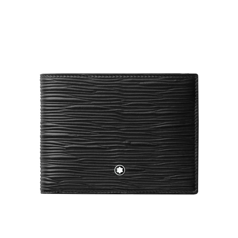 PortefeuilleMontblancPortefeuille 6cc avec 2 poches transparentes Montblanc Meisterstück 4810