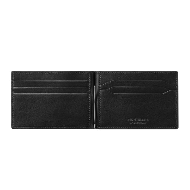 PortefeuilleMontblancPortefeuille 6cc avec pince à billets Montblanc Meisterstück 4810